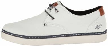 skechers relaxed fit blanco