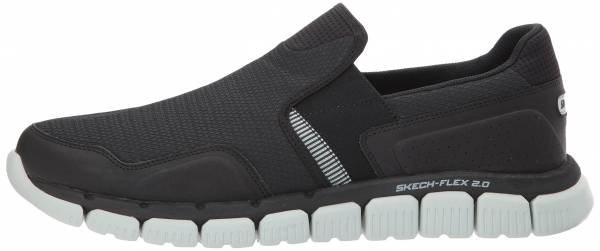skechers relaxed fit grey