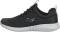 Skechers Elite Flex - Hartnell - Black Gray Mesh Trim (BKGY)