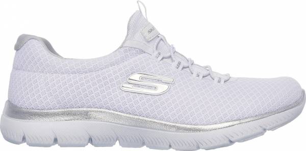 Skechers Summits - WHITE/SILVER (12980WSL) Skechers Summits - WHITE/SILVER (12980WSL)