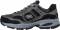 skechers uno hi womens trainers - Charcoal/Black (CCBK)