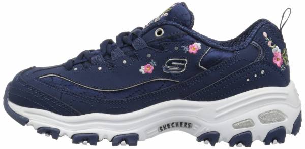 skechers womens blue sneakers