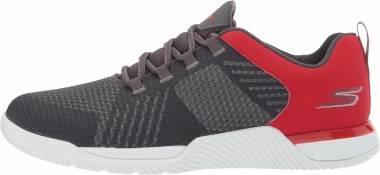 skechers go run 5 mens gold