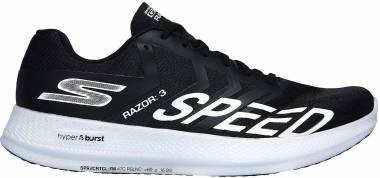 Skechers GOrun Razor 3 Hyper - Black/White (BKW)