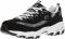 Skechers D'Lites - Interlude - Black/White (11) Skechers D'Lites - Interlude - Black/White (11)