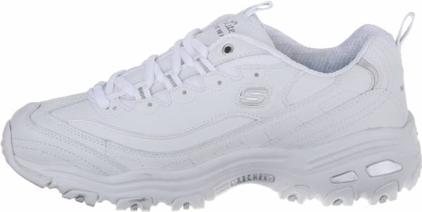 all white skechers shoes