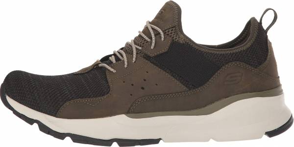 skechers olive green shoes