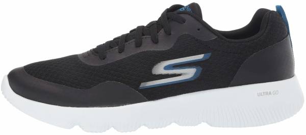 skechers sturdy black sports shoes