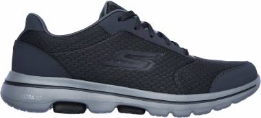 skechers skechers go run mojo 2.0 off topic - Qualify - Charcoal Textile Synthetic Black Trim (022)