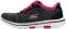 Skechers GOwalk 5 - True - Black/Hot Pink (BKHP)