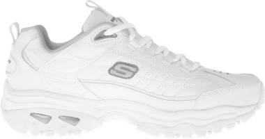 Skechers expected 2.0-lillard dark brown denim men casual shoes 204479-dkbr - White (163)