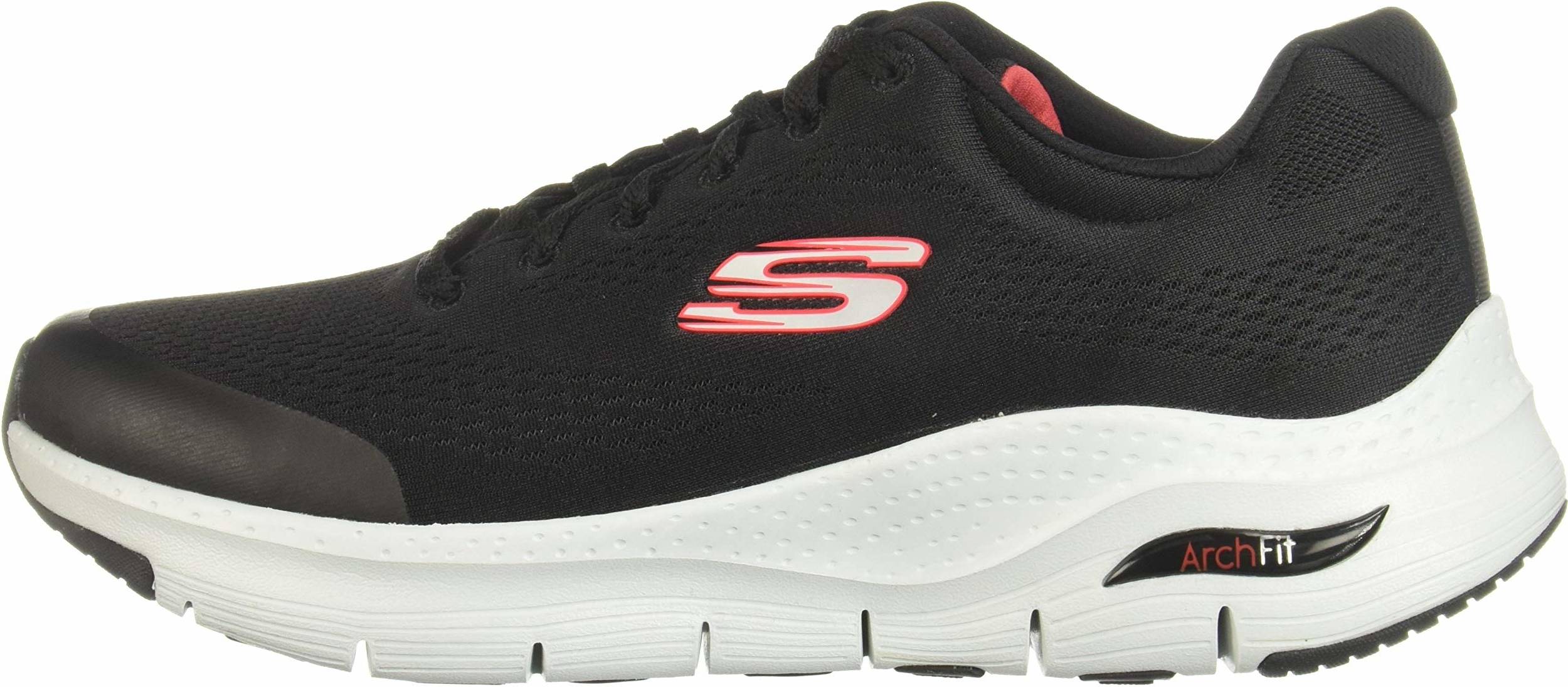 skechers mens shoes red
