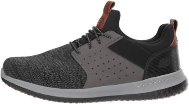 Skechers Classic Fit Delson Camben - Black (BKGY)
