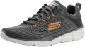 Skechers Equalizer 3.0 - Charcoal/Orange (CCOR) - slide 2