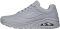 Skechers Uno - Stand On Air - Light Grey Durabuck Mesh (19664253)