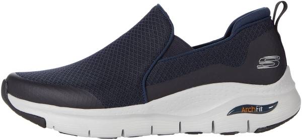 Skechers Arch Fit - Banlin - Navy Mesh Synthetic Trim (417)