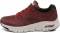 Skechers Arch Fit - Charge Back - Burgundy (BURG)