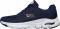 Skechers Arch Fit - Charge Back - Navy/Red (NVRD)
