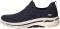 Skechers GOwalk Arch Fit - Iconic - Navy (NVY)