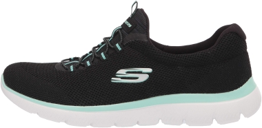 Skechers Summits Cool Classic - Black/Turquoise (BKTQ)