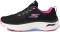 Skechers Max Cushioning Arch Fit - Black/Pink (BKPK)