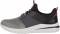Skechers Delson 3.0 - Cicada - Gray Black Knitted Mesh W Synthetic (GYBK)