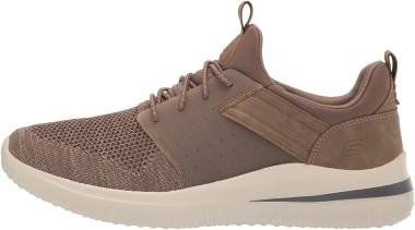 Skechers Delson 3.0 - Cicada - Khaki Knitted Mesh W Synthetic (KHK)