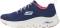 Skechers Arch Fit - Comfy Wave - Navy/Hot Pink (NVHP)