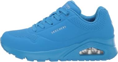 zapatillas de running Skechers amortiguación media ritmo medio media maratón - Blue (BLU)