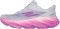 Skechers Aero Burst - Lavender Textile Neon Pink Trim (LVNP)