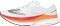 Skechers Aero Razor - White Textile / Black / Orange Trim (219)