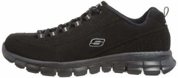 skechers black synergy trainers