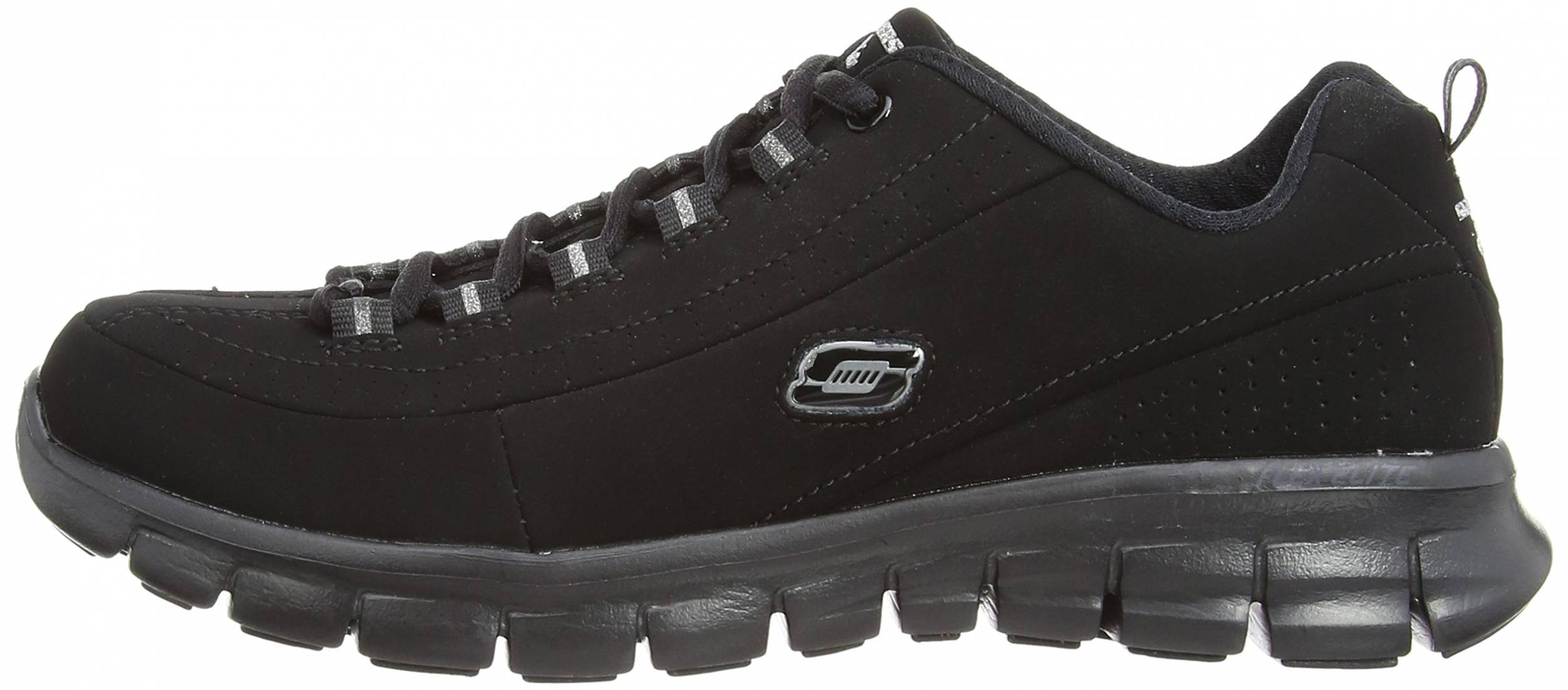 Skechers Synergy sneakers in black 