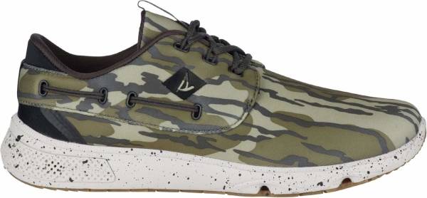 camo boat shoes