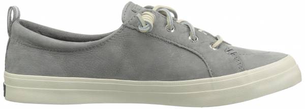 Sperry Crest Vibe Washable Leather - Grey (STS82398)