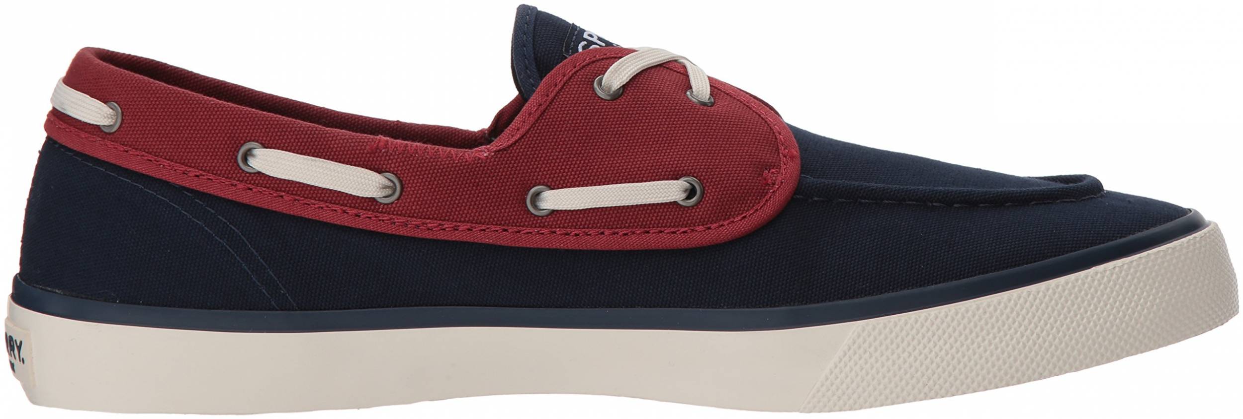 sperry red sneakers