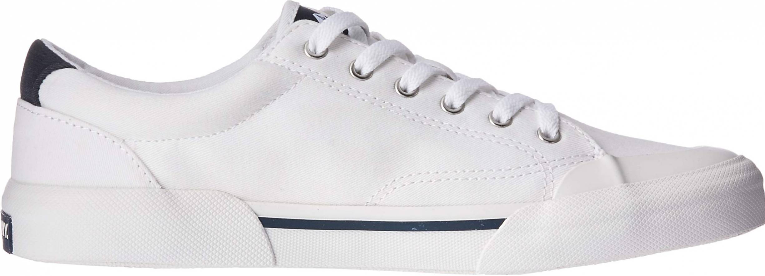 sperry white mens sneakers