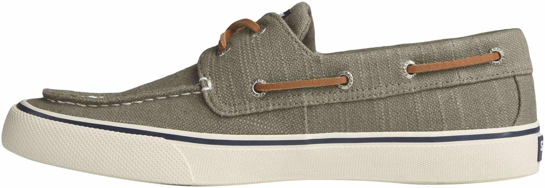 olive green sperrys