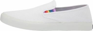 Sperry Captain's Slip On Pride Sneaker - White