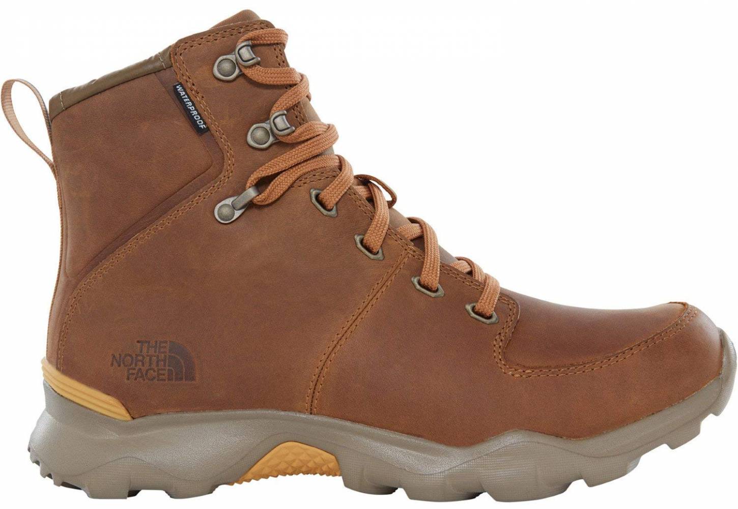 north face boots brown