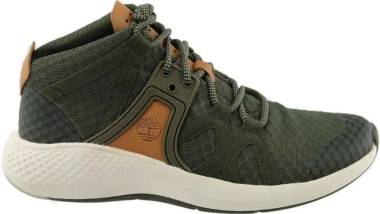 Timberland Flyroam Go Leather Chukka Sneakers - Dark Green (A1J9F)