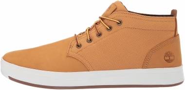 Timberland Davis Square Mixed-Media Chukka - Wheat Nubuck (A1OI3)