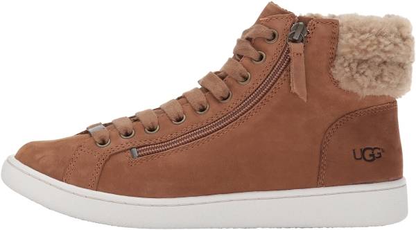 ugg olive high top sneaker chestnut