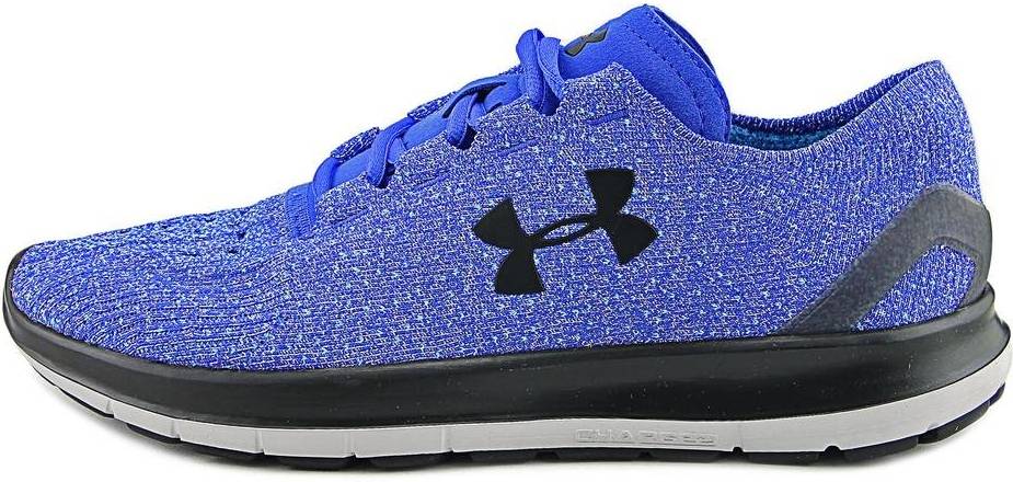 Under Armour Speedform Slingride Tri Blue Running Shoes Lace Up Trainers 