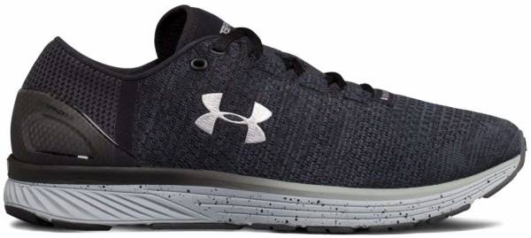 Under Armour Charged Bandit 4 Mens Running Shoes Black Trainers Sneakers 