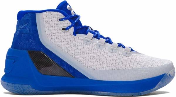 curry 3 blue white