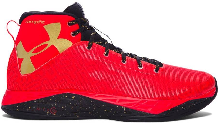 red under armour basketball shoes