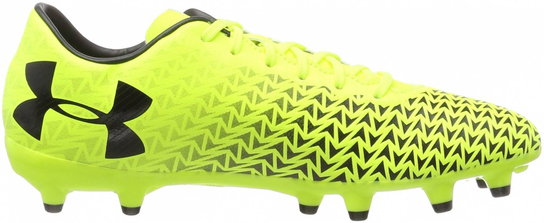 yellow under armour cleats