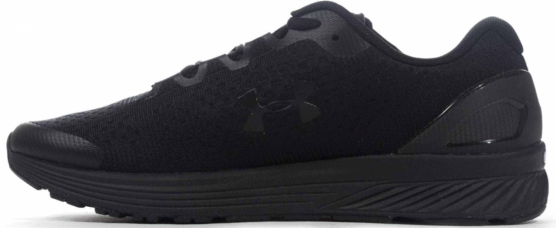 Under Armour Charged Bandit 4 Womens Running Shoes Black Cushioned Trainers 