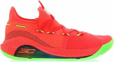 Under Armour Curry 6 - Rocket Red/Electricity-Black (3020612607)